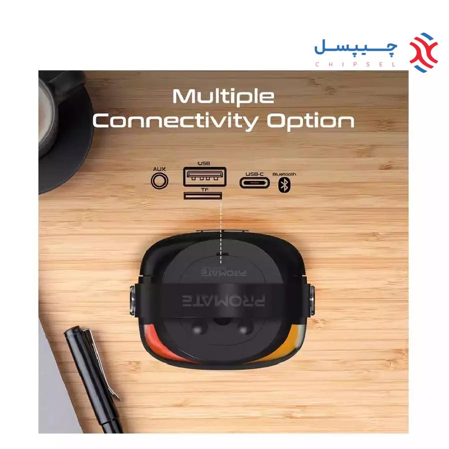 اسپیکر بلوتوث قابل حمل پرومیت مدل SPECTRO-20