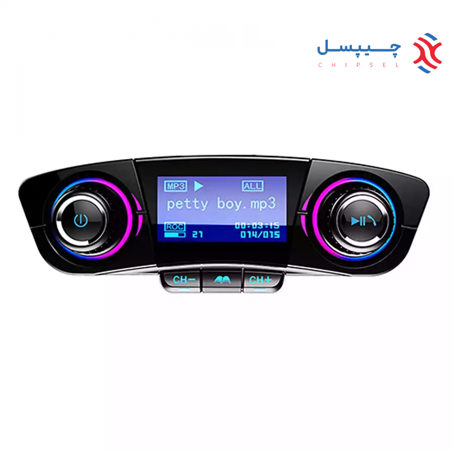 شارژر فندکی و پخش کننده اف ام چند کاره ارلدام مدل ET-M60