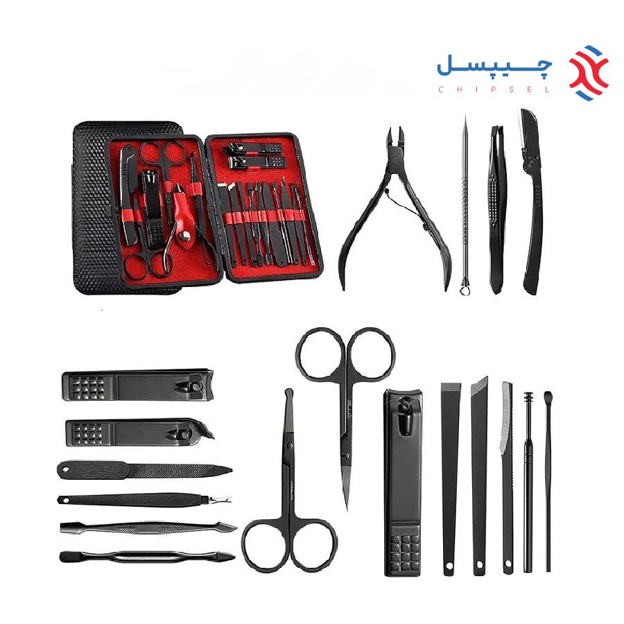 ست مانیکور و پدیکور 18 عددی گرین لاین مدل GNMTRVL18