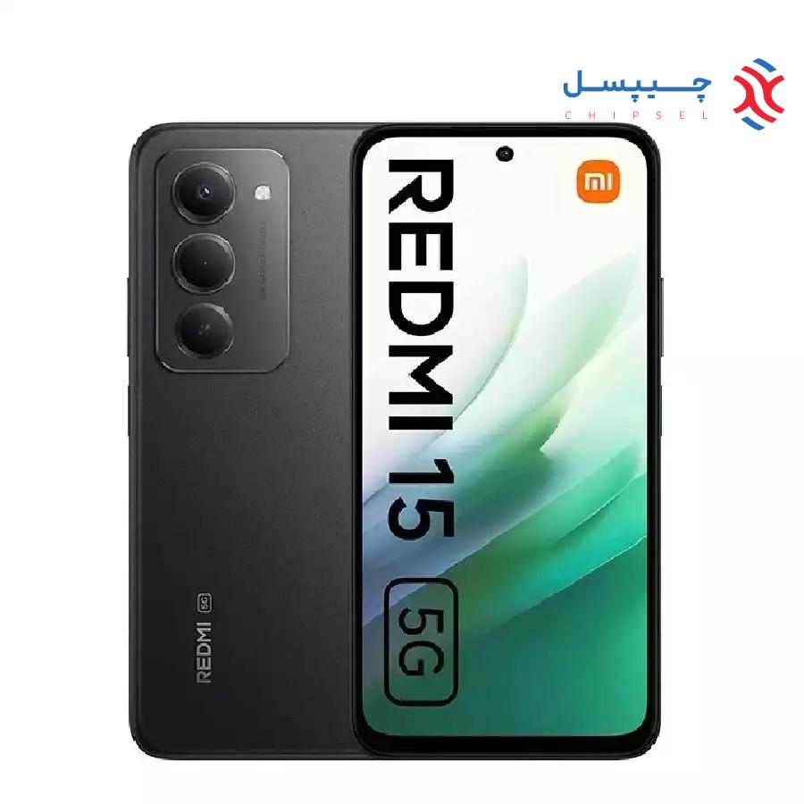 گوشی موبایل شیائومی مدل Redmi 15 5G دو سیم کارت/ ظرفیت 256 گیگابایت/ رم 8 گیگابایت