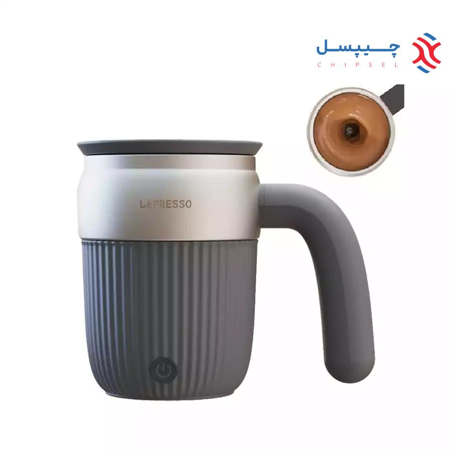 ماگ همزن‌دار قابل حمل لِپرسو مدل LPCFFM0026