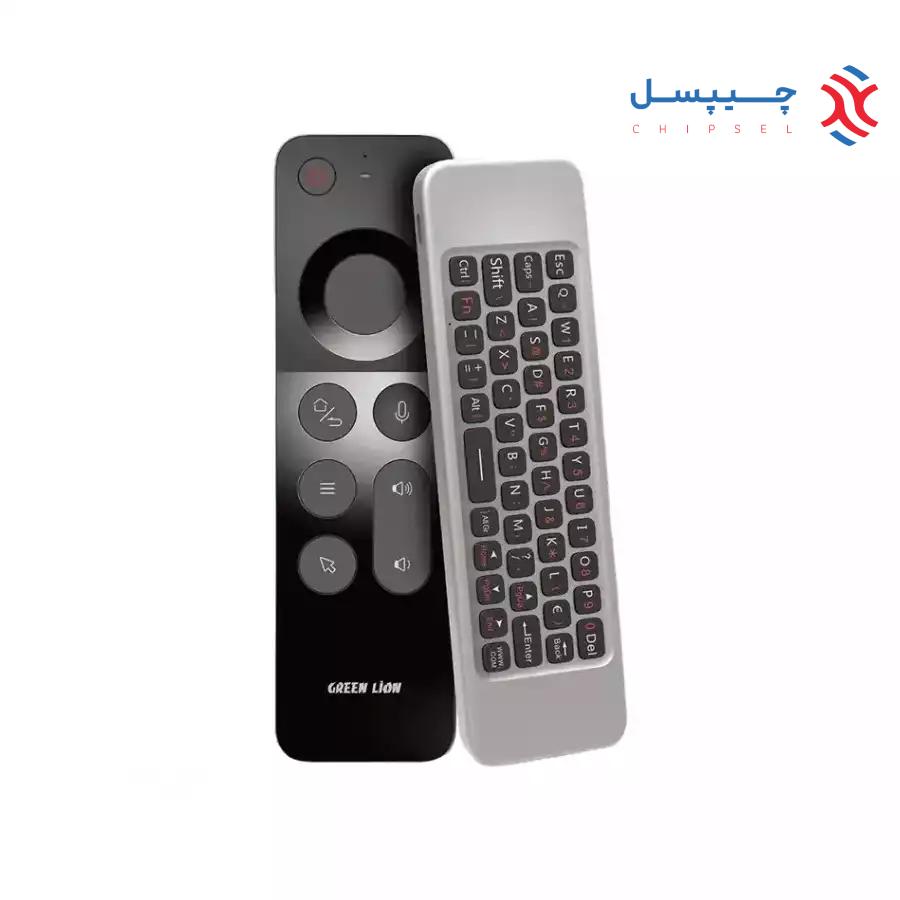 ریموت کنترل و کیبورد بی سیم گرین لاین مدل GN4INWRMT- 4 in 1