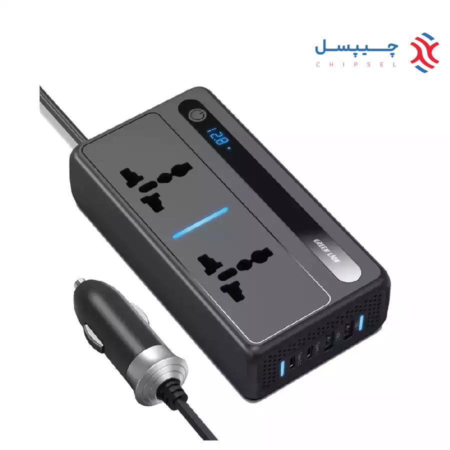 اینورتر و‌ مبدل برق خودرو گرین لاین مدل GN200WCRINV - GC-250