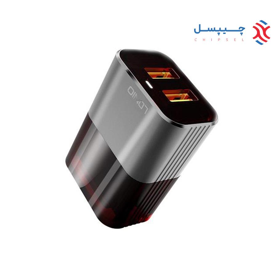 شارژر دیواری الدینیو مدل A2206 همراه با کابل microUSB
