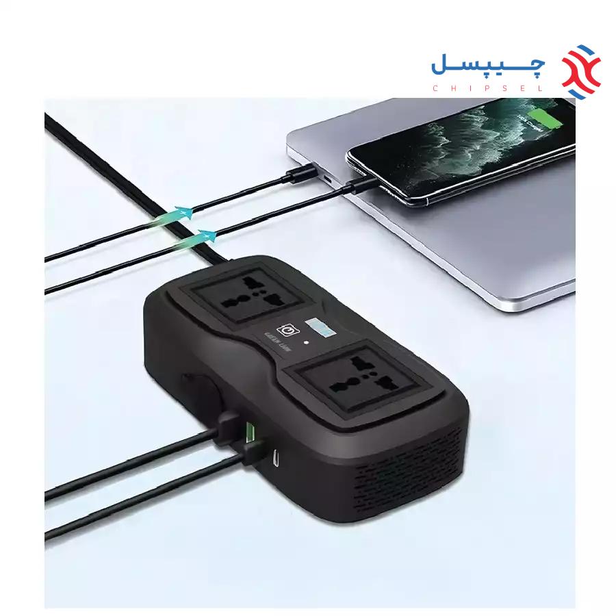 اینورتر و‌ مبدل برق خودرو گرین لاین مدل GNGC233PI - GC-233