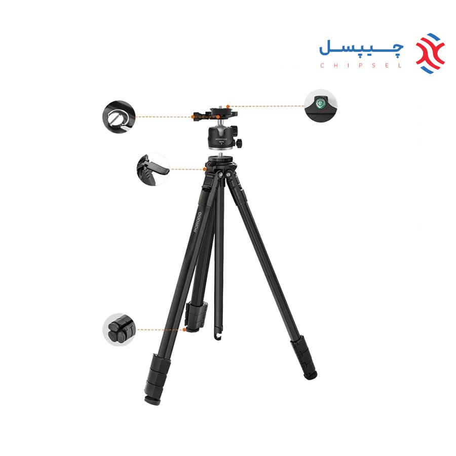 سه پایه دوربین و موبایل پرودو مدل PD-TRPSFE