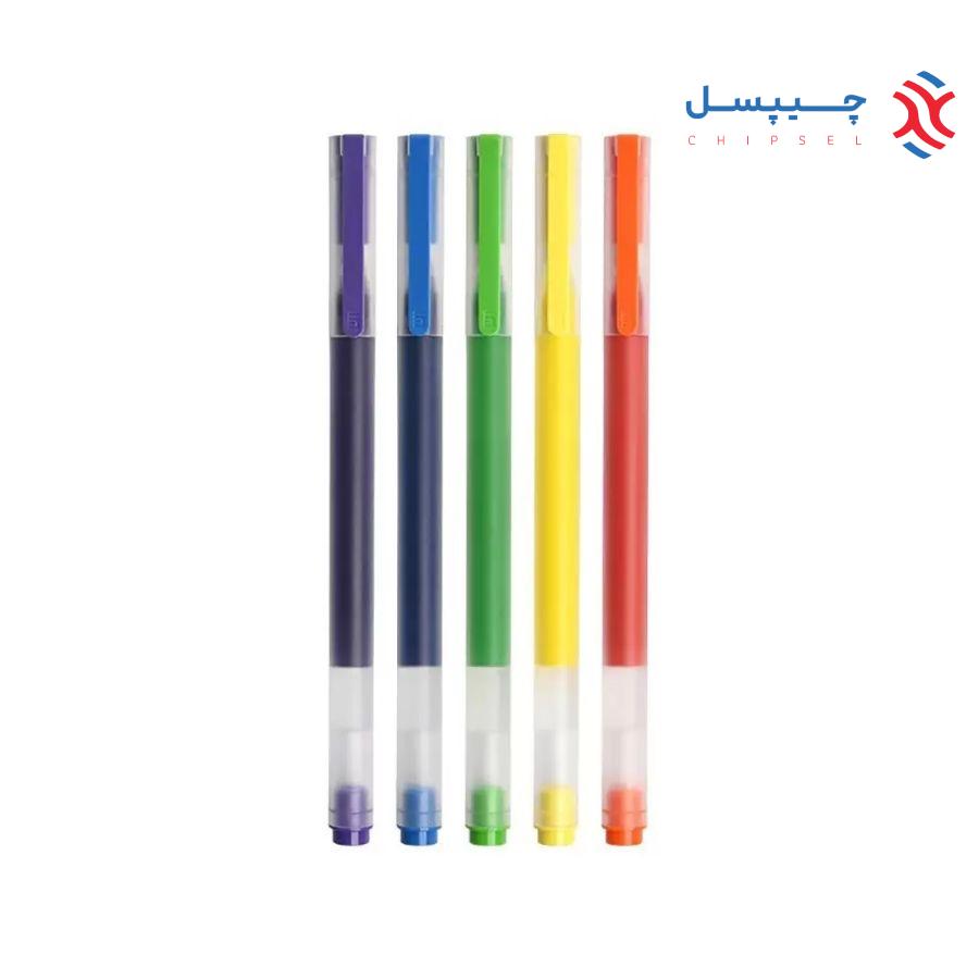 خودکار ژله‌ای شیائومی مدل MJZXB03WC بسته 5 عددی