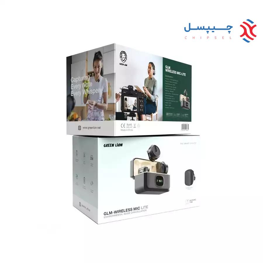 میکروفون بی‌سیم یقه‌ای گرین لاین مدل GNGLMWIMIC - GLM-Wireless Mic Lite