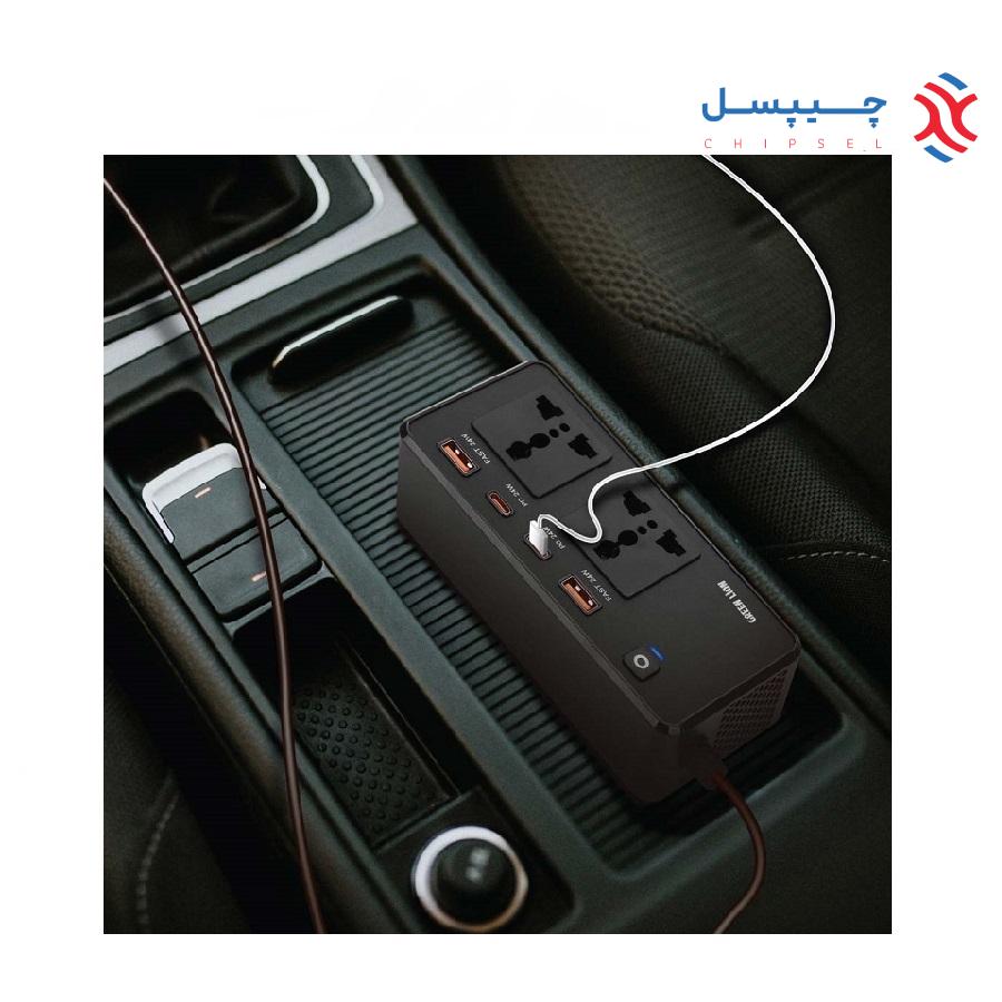 اینورتر و‌ مبدل برق خودرو گرین لاین مدل GNGC200CIN - GC-200