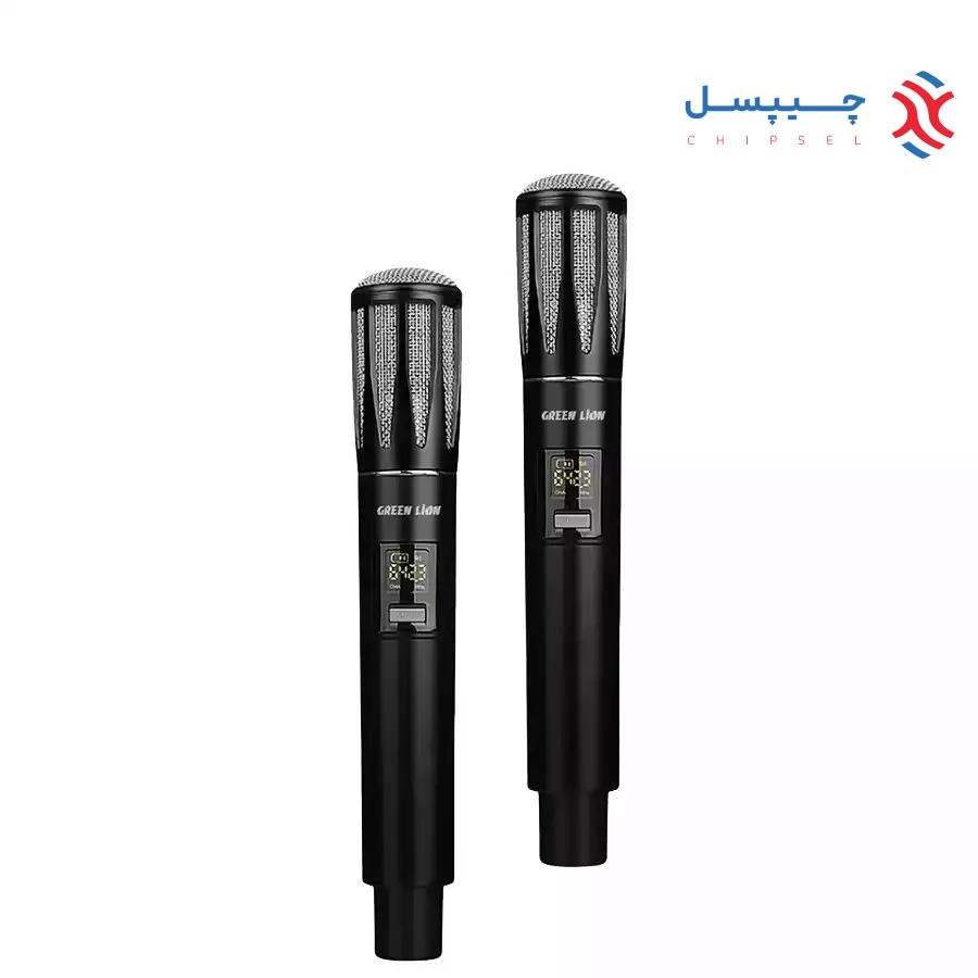 سِت دوتایی میکروفون بی‌سیم گرین لاین مدل GNWDUMICU