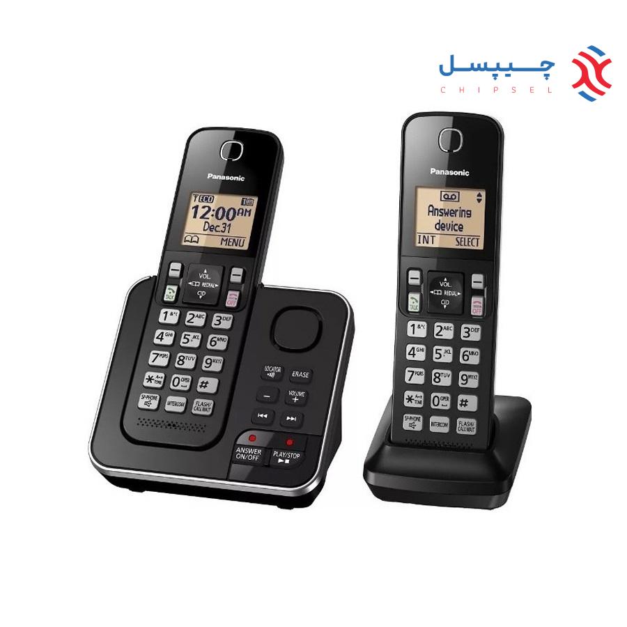 گوشی تلفن بی سیم پاناسونیک مدل KX-TGC362