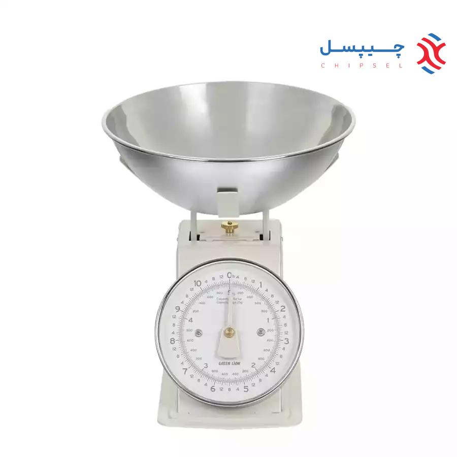 ترازوی آشپزخانه عقربه‌ای گرین لاین مدل GNVNKSCA - Vintage