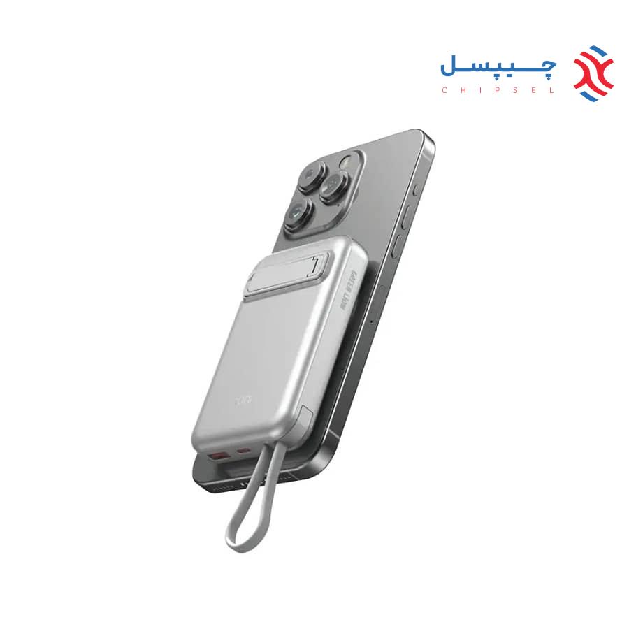 پاوربانک 10000 میلی‌آمپر گرین لاین مدل DXB MagSafe