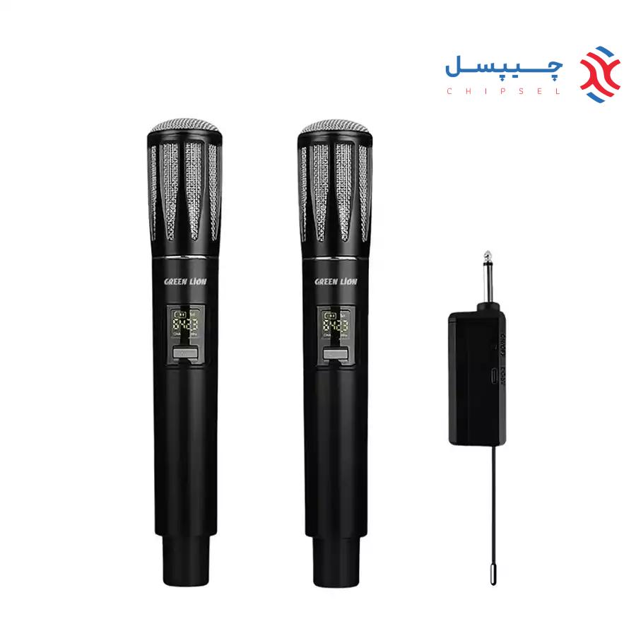 سِت دوتایی میکروفون بی‌سیم گرین لاین مدل GNWDUMICU