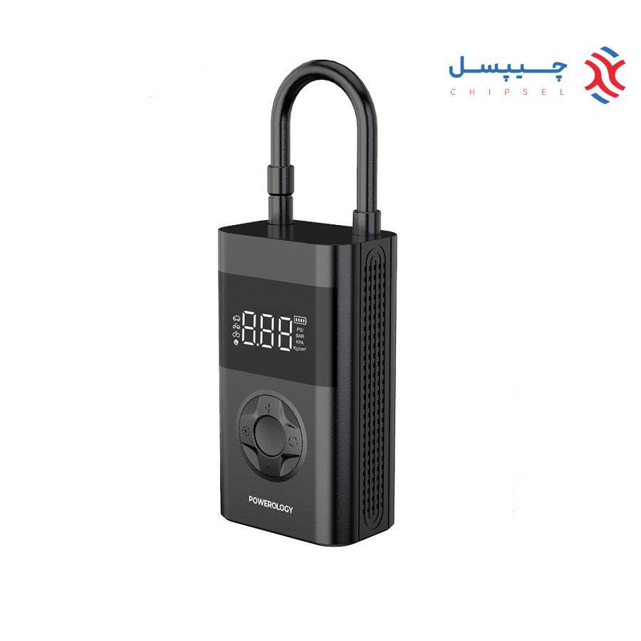 کمپرسور هوا و پاوربانک قابل حمل پاورولوژی مدل PPBCHA55