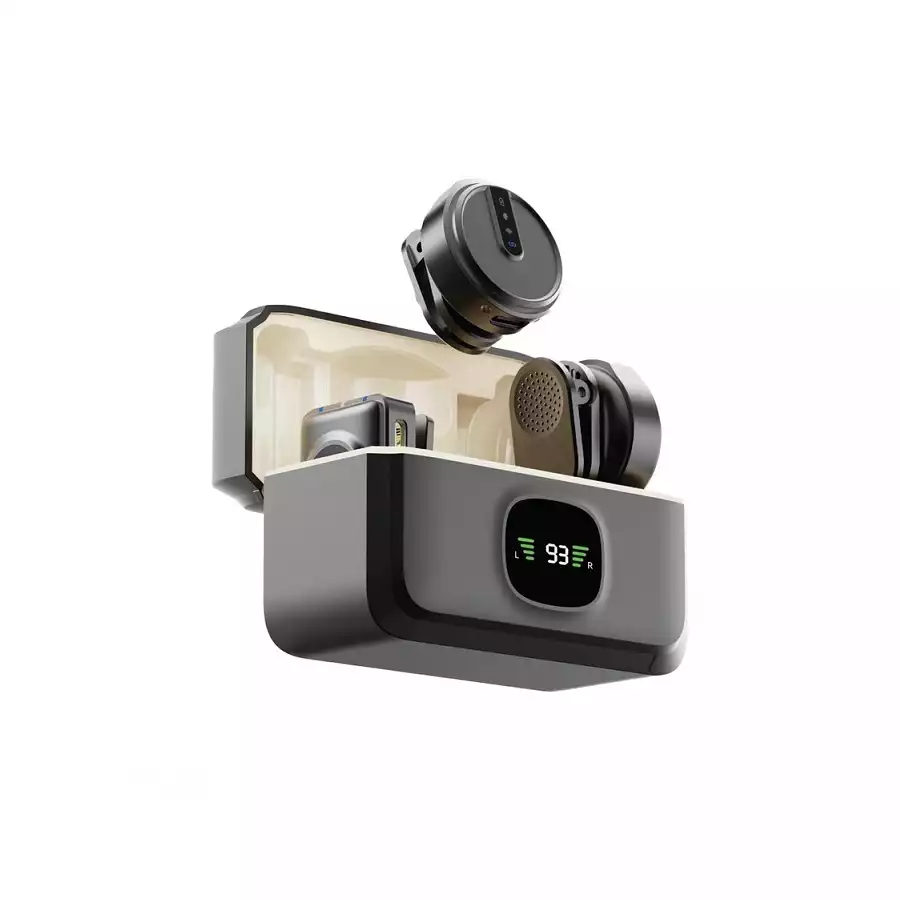 میکروفون بی‌سیم یقه‌ای گرین لاین مدل GNGLMWIMIC - GLM-Wireless Mic Lite - مشکی,اصالت و سلامت فیزیکی کالا
