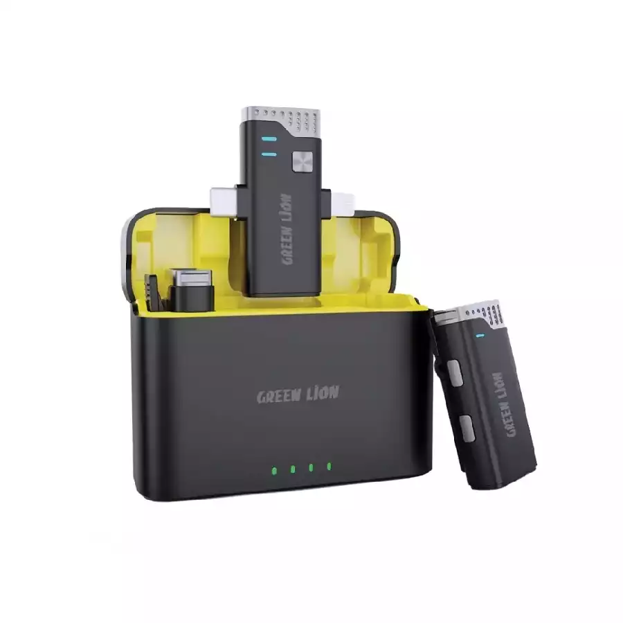 میکروفون یقه ای 3 در 1 گرین لاین مدل GN2IN1MIC360D